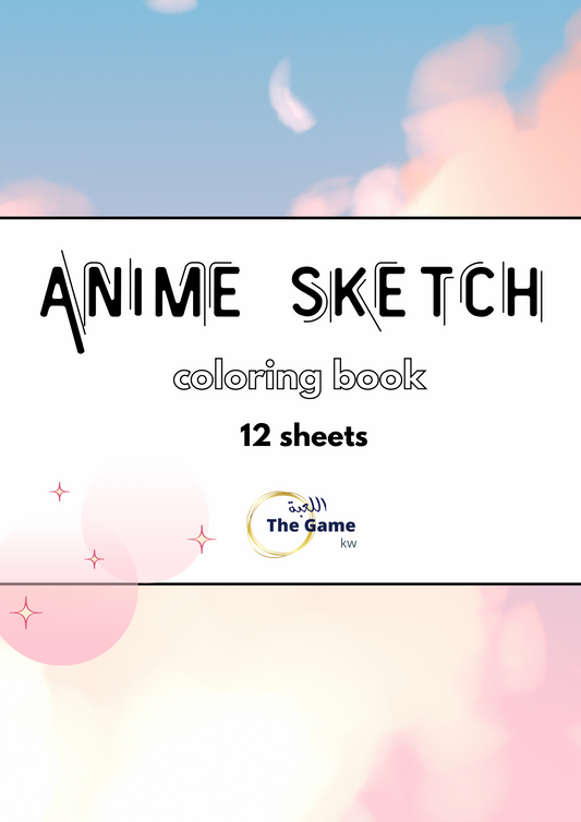 Anime coloring book